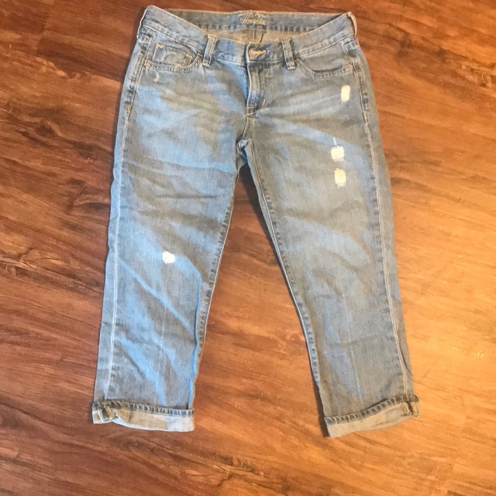 Cropped jeans
